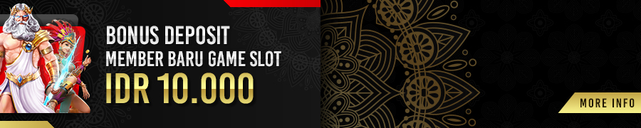 ROSLOT BONUS DEPOSIT MEMBER BARU IDR 10.000